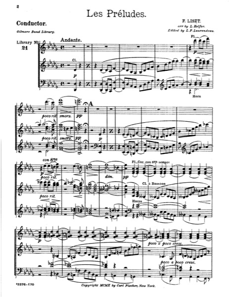 Hallgatni arany – Liszt Ferenc: Les préludes